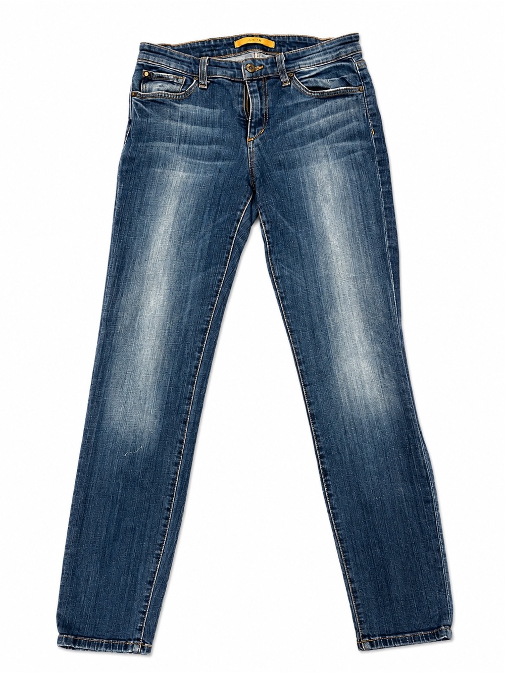 Joe’s Jeans Genna Womens Size 29 Straight Leg Stretch Medium Wash Premium Denim